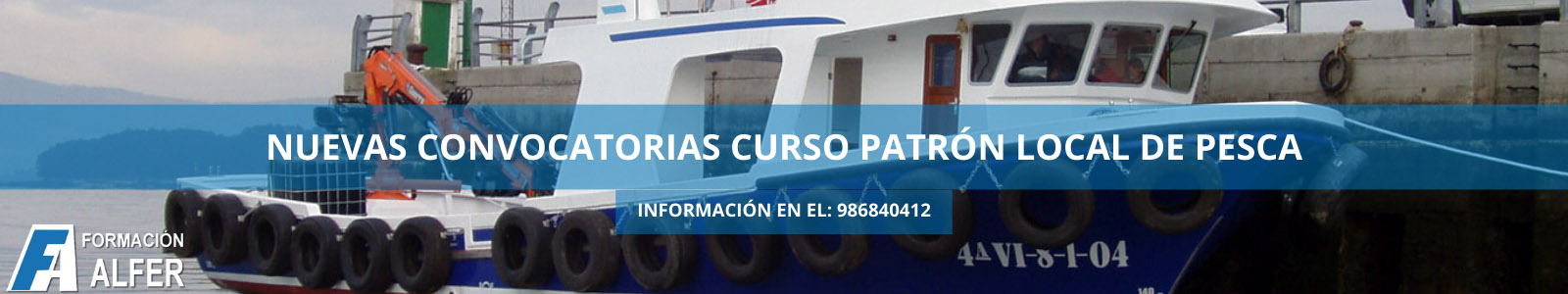 Formación ALFER Patrón local de Pesca